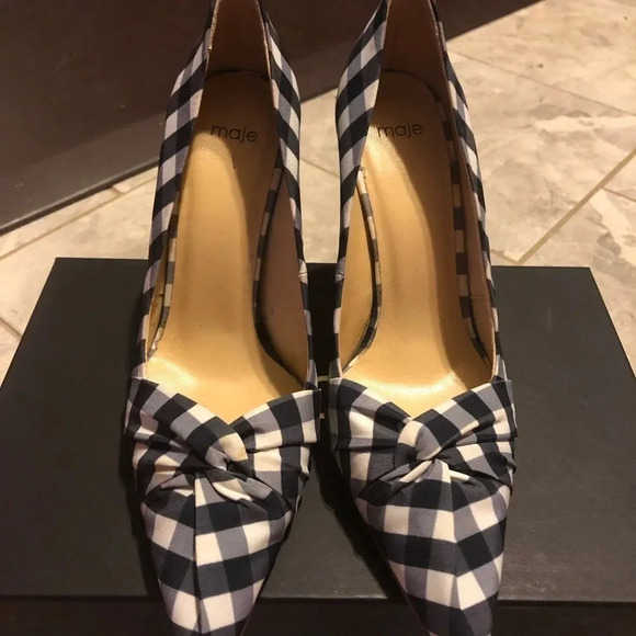 NWT Maje Fabvichy Heels NIB Size 6 - Picture 5 of 15